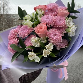 Букет « Розовая магия»