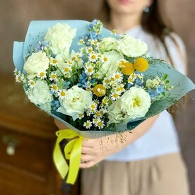 Оксипеталум, Паникум, Танацетум, Лизиантус Эустома, Краспедия, Писташ, Бумага