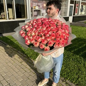 101 РОЗА ДЖУМИЛИЯ 70 см 💕