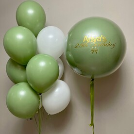 Воздушные шары на день рождения с именем 💚
