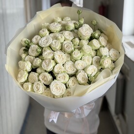 Роза пионовидная кустовая, Дизайнерская упаковка