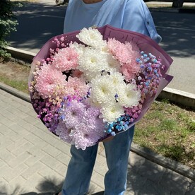 Букет хризантем