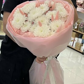 Букет из хризантем