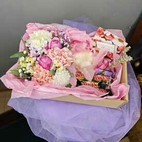 Подарочный набор со свечей