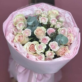 Милый розовый букет