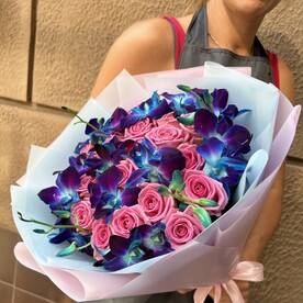 Орхидея, Роза, Пленка матовая