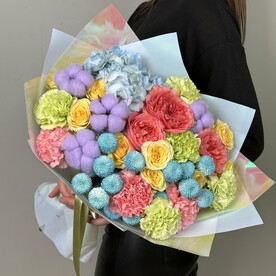 Дофаминовый авторский букет (49-0090)
