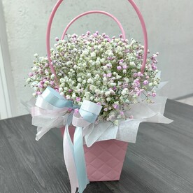 Композиция из гипсофилы