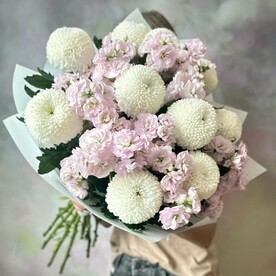 Хризантема, Маттиола, Пленка дизайнерская