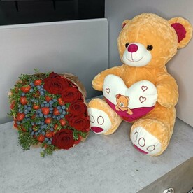 Ягоды Клубника и голубика БУКЕТ КОМБО