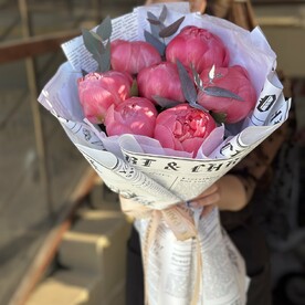 Пион, Эвкалипт, Упаковка