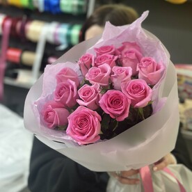Розы розовые