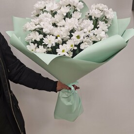 Букет из хризантемы кустовой