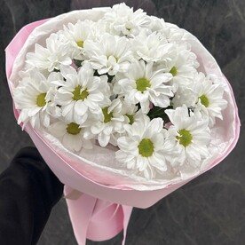 Букет из хризантем кустовых