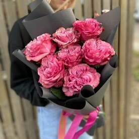 Роза пионовидная, Пленка матовая