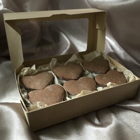 Набор зефиросендвичей (имбирное печенье + зефир ручной работы) 220 гр