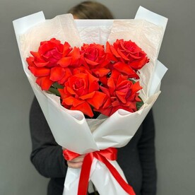 Букет из ажурных роз