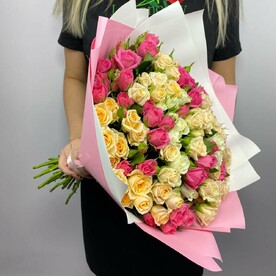 Роза кустовая, Пленка дизайнерская