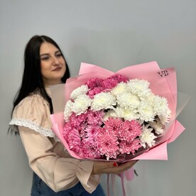 Кустовые хризантемы микс