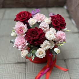 Композиция с французскими розами