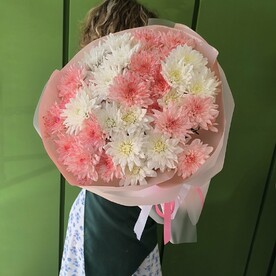 Микс из хризантем (9шт)