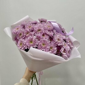 Хризантема кустовая, Авторская упаковка, Аквапак