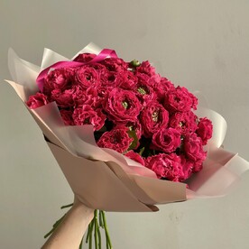 Роза кустовая, Авторская упаковка
