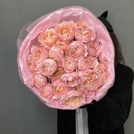 Роза кустовая, Тишью, Дизайнерская упаковка