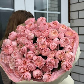 Букет кустовых роз Джульетта