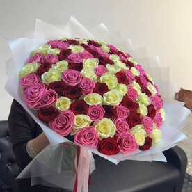 Микс букет из роз