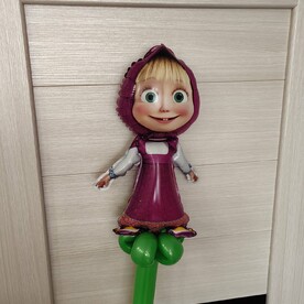 Шар - игрушка мини фигурка Маша
