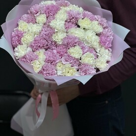 Букет из 49шт Диантусов