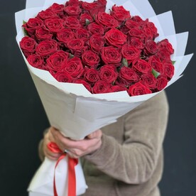 51 красная роза