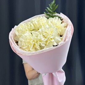 Роза Эквадор, Папоротник, Тишью, Фоамиран