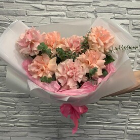 Французские розы, Эвкалипт, Дизайнерская упаковка