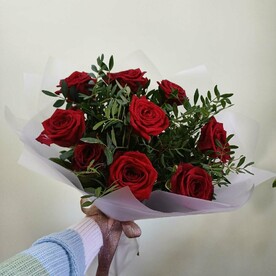 Роза Эквадор, Фисташка, Пленка матовая