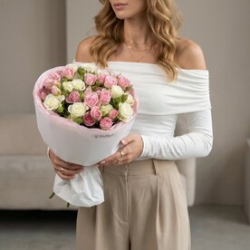 Цветочный букет, монобукет Блики лета