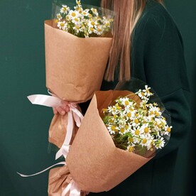 Комплимент из матрикарии(ромашки)