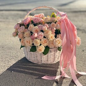 Корзина с розами!