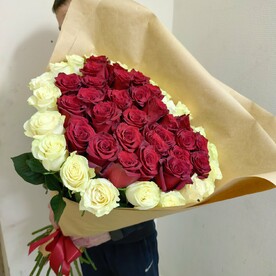 Розы 51 штука