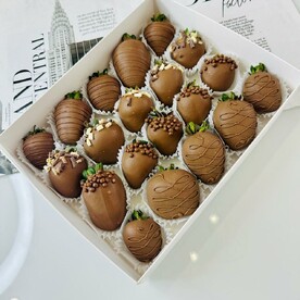 Клубника в шоколаде «тайна»