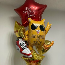 Воздушные шары Фонтан "To One Birthday Guy!"