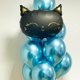 Воздушные шары Фонтан "Кошачий глаз"