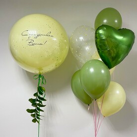 Воздушные шары Набор "С праздником весны" (8 единиц в наборе)