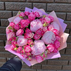 Роза кустовая, Пион, Упаковка, Подкормка для цветов, Инструкция по уходу
