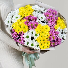 Хризантема кустовая, Дизайнерская упаковка