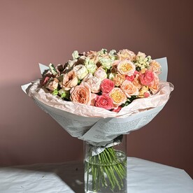 Роза пионовидная одноголовая, Роза пионовидная кустовая, Роза кустовая, Роза кустовая, Роза бомбастик