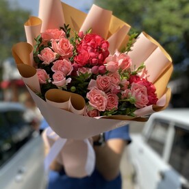 Кустовая Роза букет