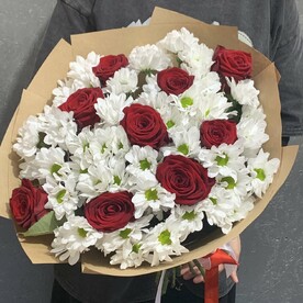 Хризантема кустовая, Роза, Крафт