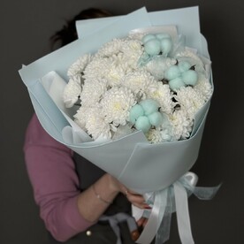 Хризантема и хлопок